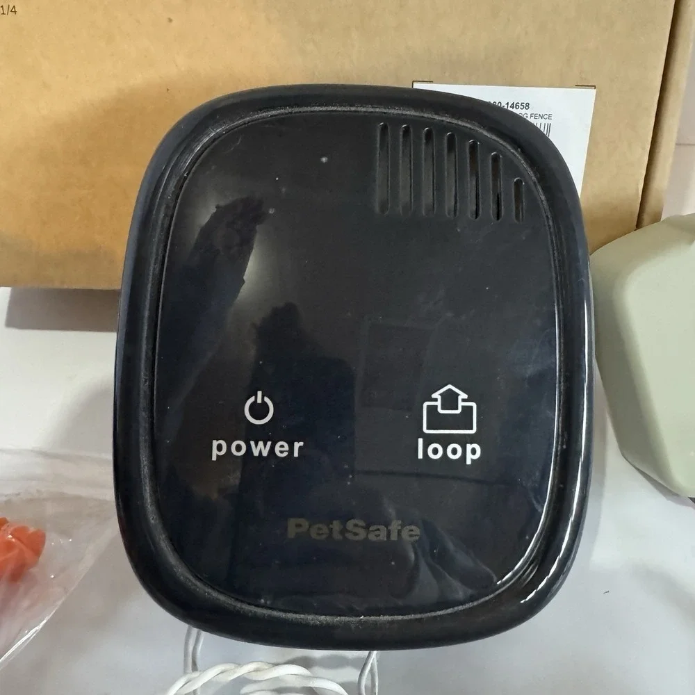 PetSafe In-Ground Dog Fence System Parts Lot - Transmitter, Wire No Collar